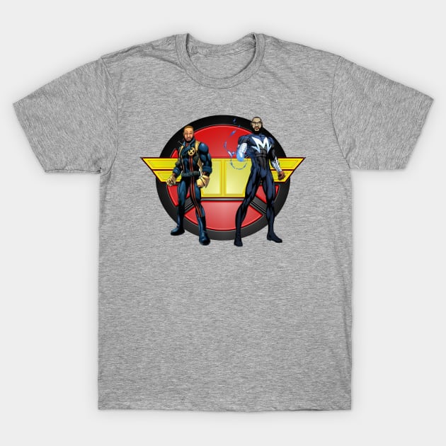 Fan X Fan "Black Heroes" T-Shirt by ceehawk